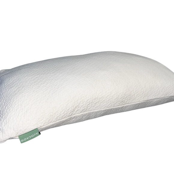 Avocado Green Pillow- Adjustable Organic Bed Pillows - Picture 4 of 8